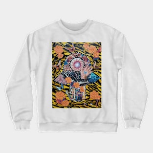 BUTTERFLY EFFECT Hamsa by Harriette Knight Crewneck Sweatshirt